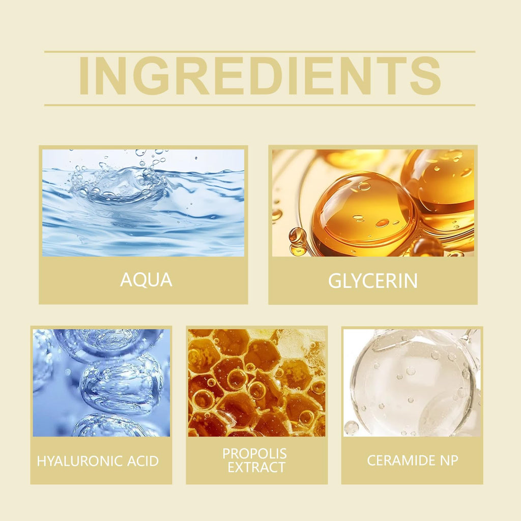 HOYGI Propolis Toner – Hydrating Face Toner with Propolis & Hyaluronic Acid for Glass Skin | 3.38 fl oz