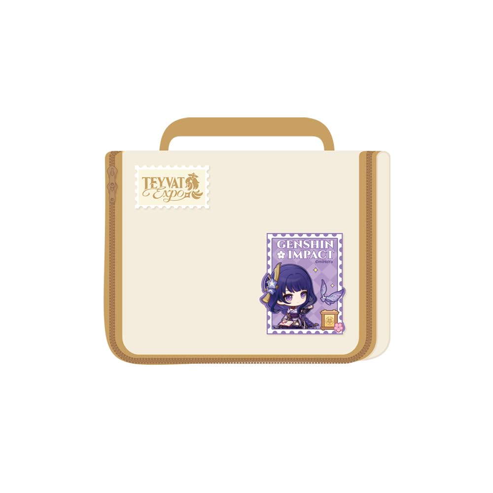 HOYOVERSE GENSHIN IMPACT Teyvat Expo Travel Toiletries Bag & Velcro Patch