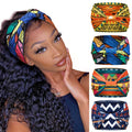 Huachi Wide Headbands for Women – Boho Knotted Non-Slip Headwraps (Pack of 4)