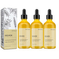 HuaQing 180 ml Rosemary Hair Growth Oil – Natural Organic Hair Oil for Damaged & Thin Hair (3-Piece Set)