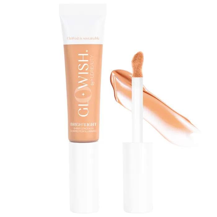 Huda GloWish Bright Light Hydrating Sheer Vegan Concealer - 04 Light Medium