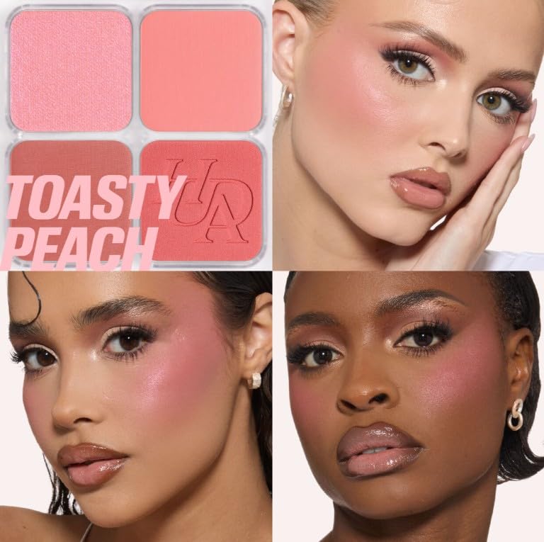 Huda Beauty Blush Filter Blurring Blushlighters Palette Toasty Peach (Limited Edition)