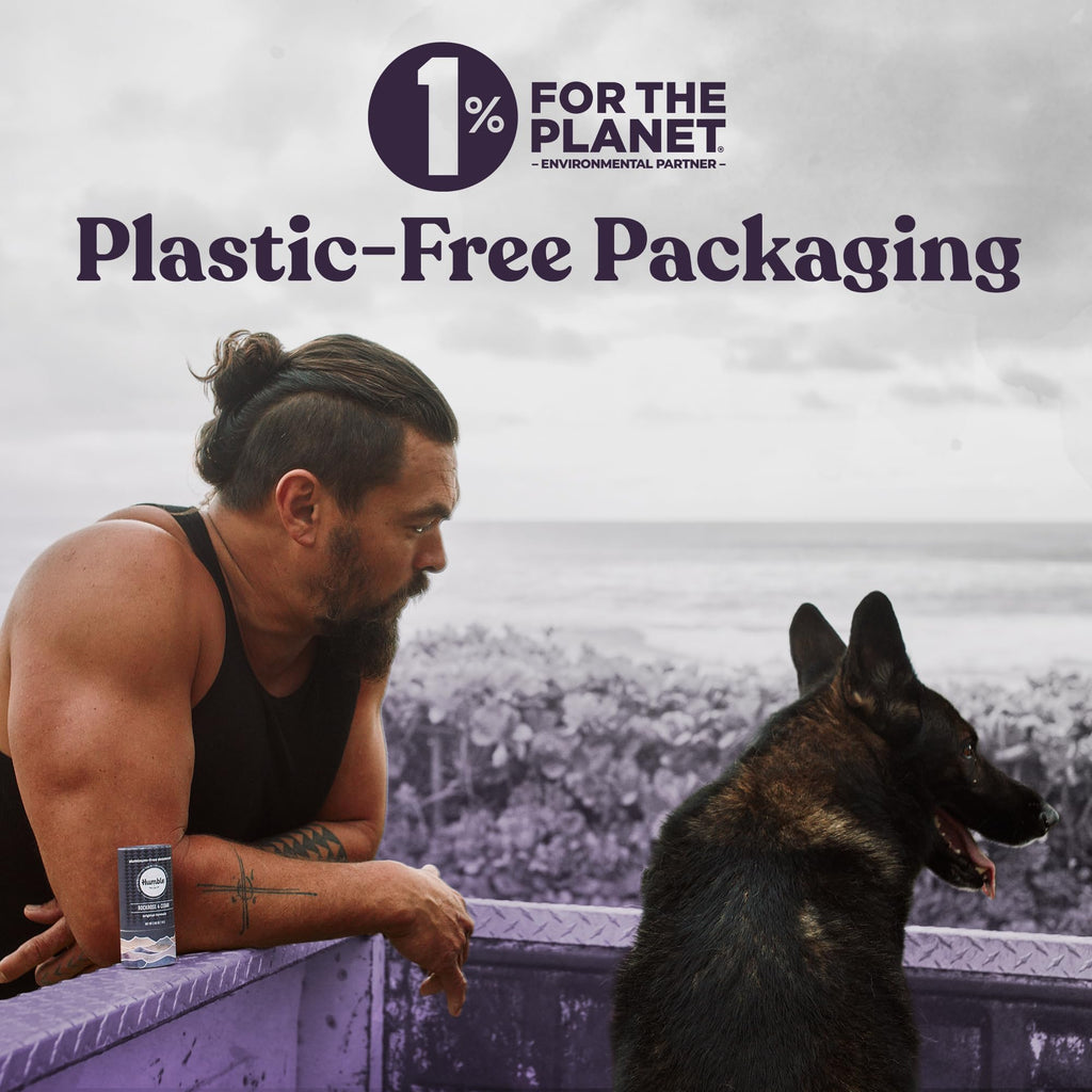 Humble Rockrose & Cedar Deodorant 3 Pack | Aluminum-Free, Plastic-Free