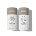 Hume Supernatural Aluminum-Free Deodorant for Sensitive Skin | Probiotic & Plant-Based | 2-Pack