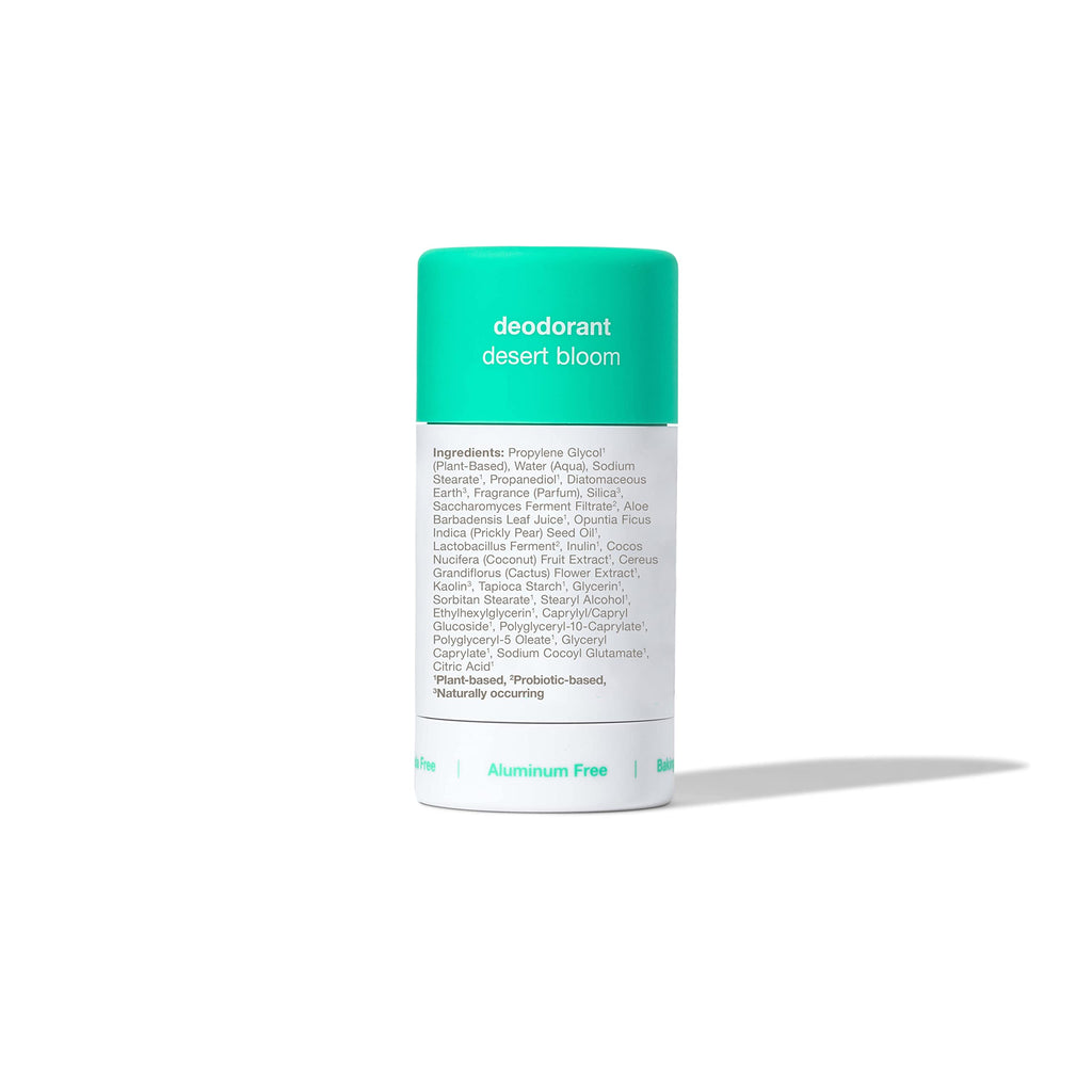 Hume Supernatural Aluminum Free Deodorant – Probiotic & Plant-Based (Desert Bloom, After Rain, Wild Coral)