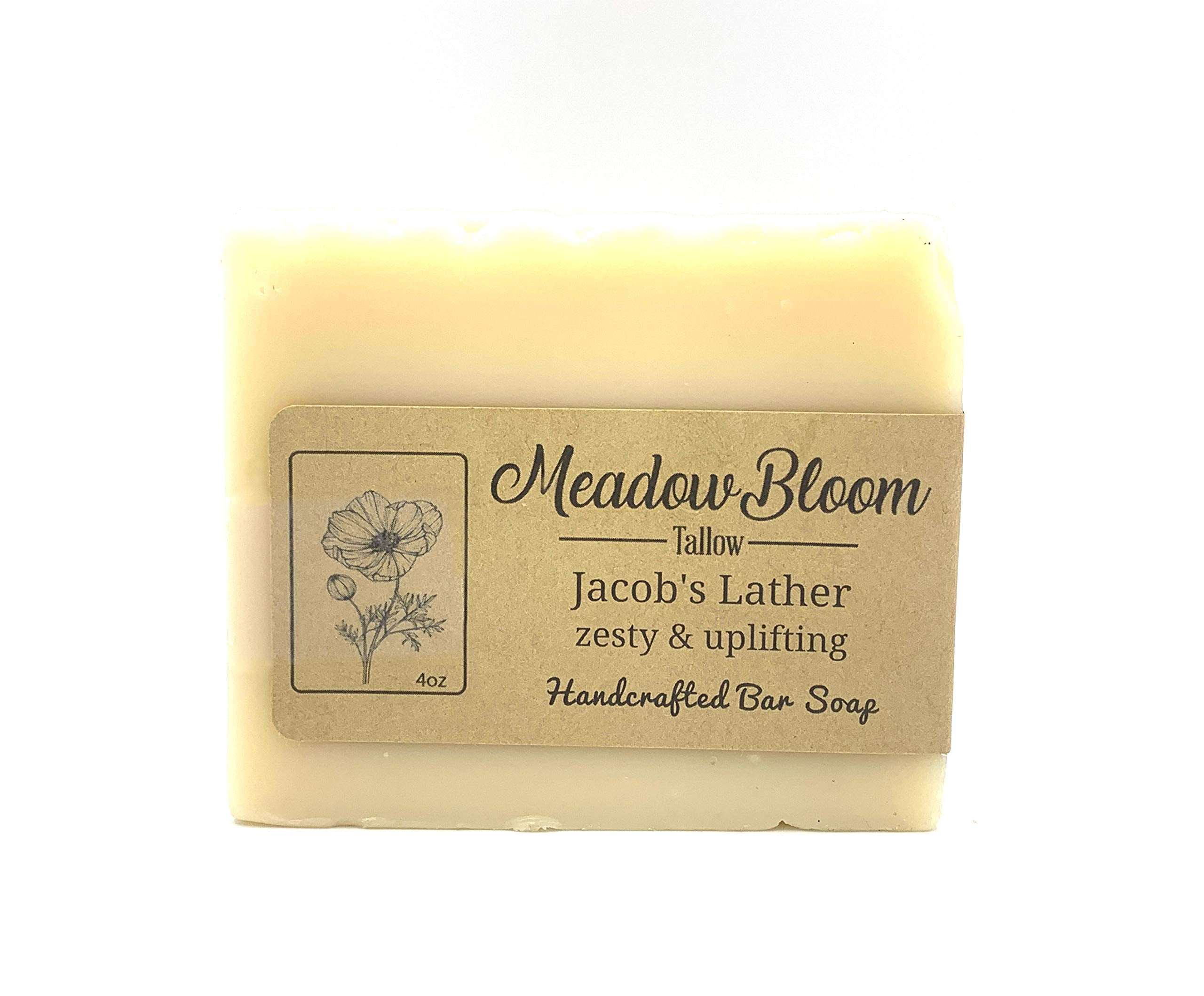 Hunter Cattle Co. Meadow Bloom Tallow Bar Soap – Honey & Lemon 2 Pack
