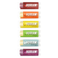 Hurraw! Lip Balms Staff Favorites 6-Pack – Organic, Vegan, All-Natural (Made in USA)