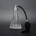 HURRISE 75ml Refillable Vintage Perfume Bottle with Black Tassel – Glass Atomizer