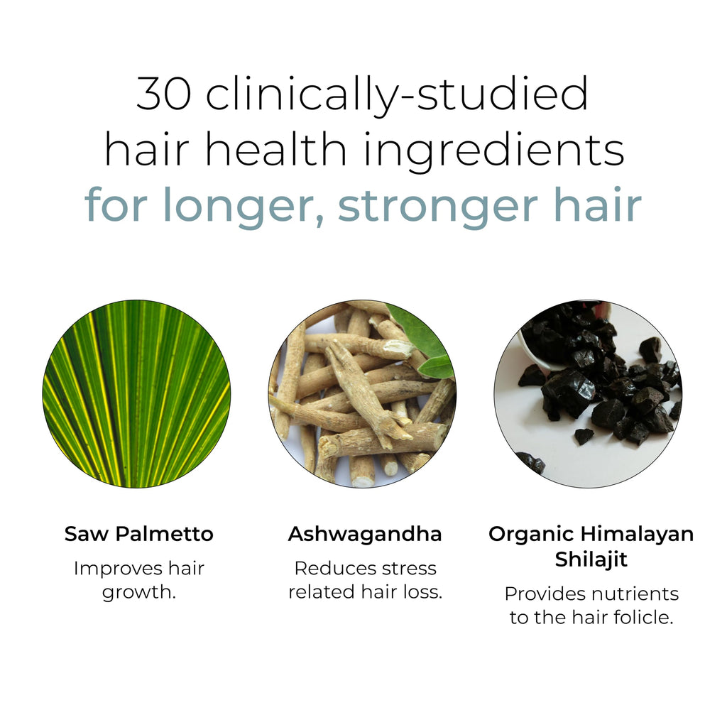 Hush & Hush DeeplyRooted Hair Supplement – Stronger, Healthier Hair (120 Capsules)