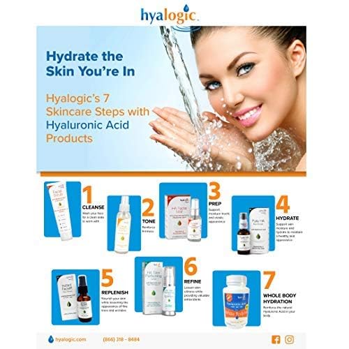 Hyalogic HA Lip Balm – Hydrating Hyaluronic Acid Lip Care (Vegan, Fragrance-Free) – 3 Sticks