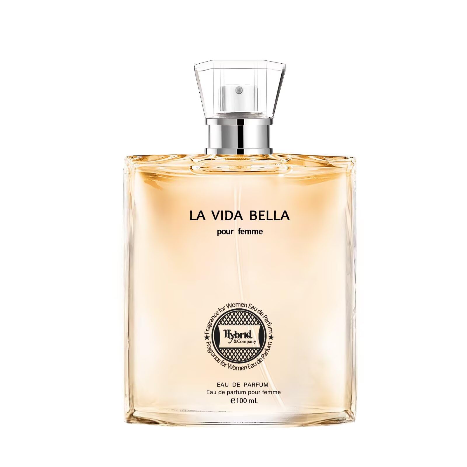 Hybrid & Company La Vida Bella Eau de Parfum for Women – Elegant Scent, 3.4 fl oz
