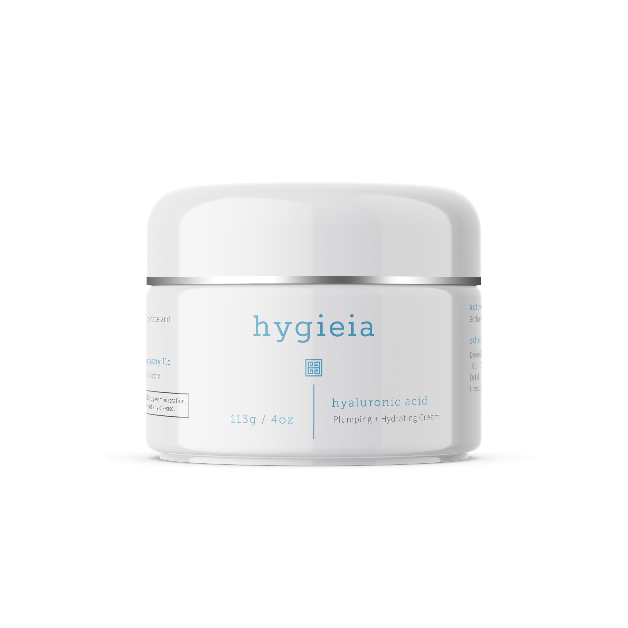 Hygieia + Encapsulated Hyaluronic Acid Face Moisturizer – Liposomal Hydration, 4oz