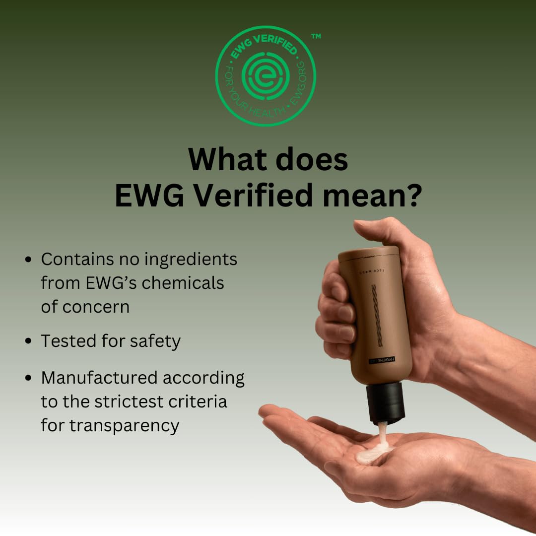 HygieneLab Conditioner for Men – EWG Verified, Unscented, All Hair Types