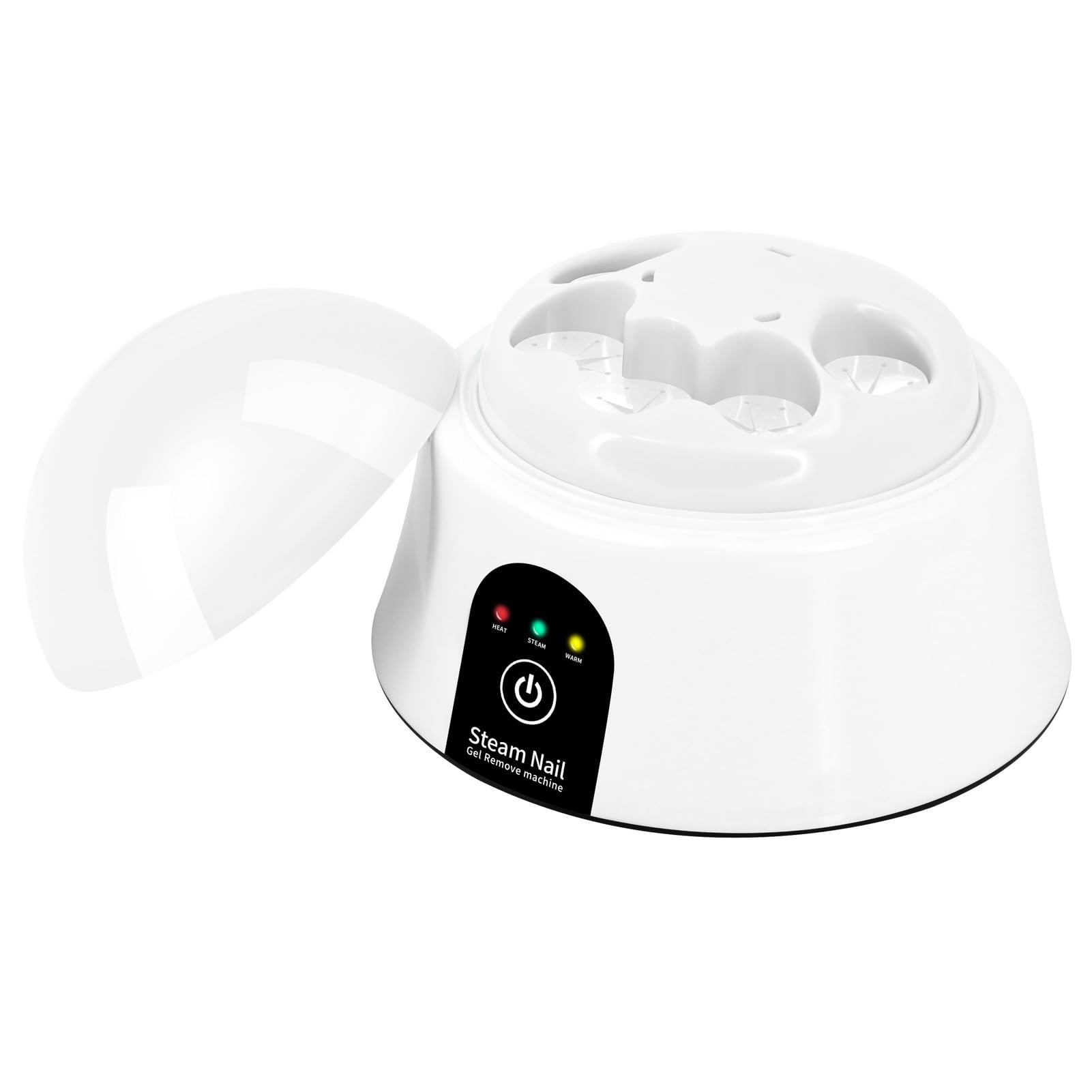 IBNG Nail Soaking Bowl – Electric Soak Off for Gel, Acrylic & Dip Powder (White)