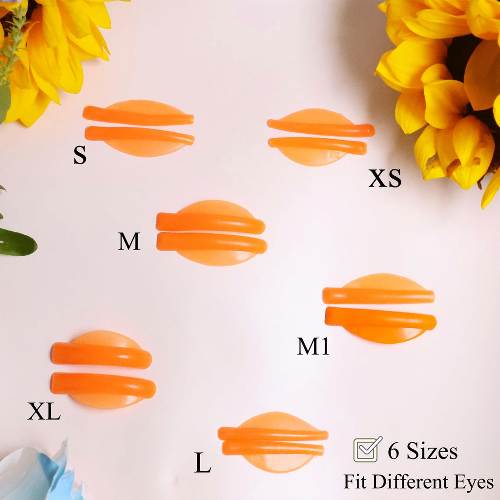ICONSIAM Lash Lift Pads Flex Rods – Round C Curl Shields for Glueless Eyelash Lifting