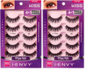iENVY by KISS So Wispy Eyelashes – 5 Pairs Multi Pack (KPEM65), 2 Pack
