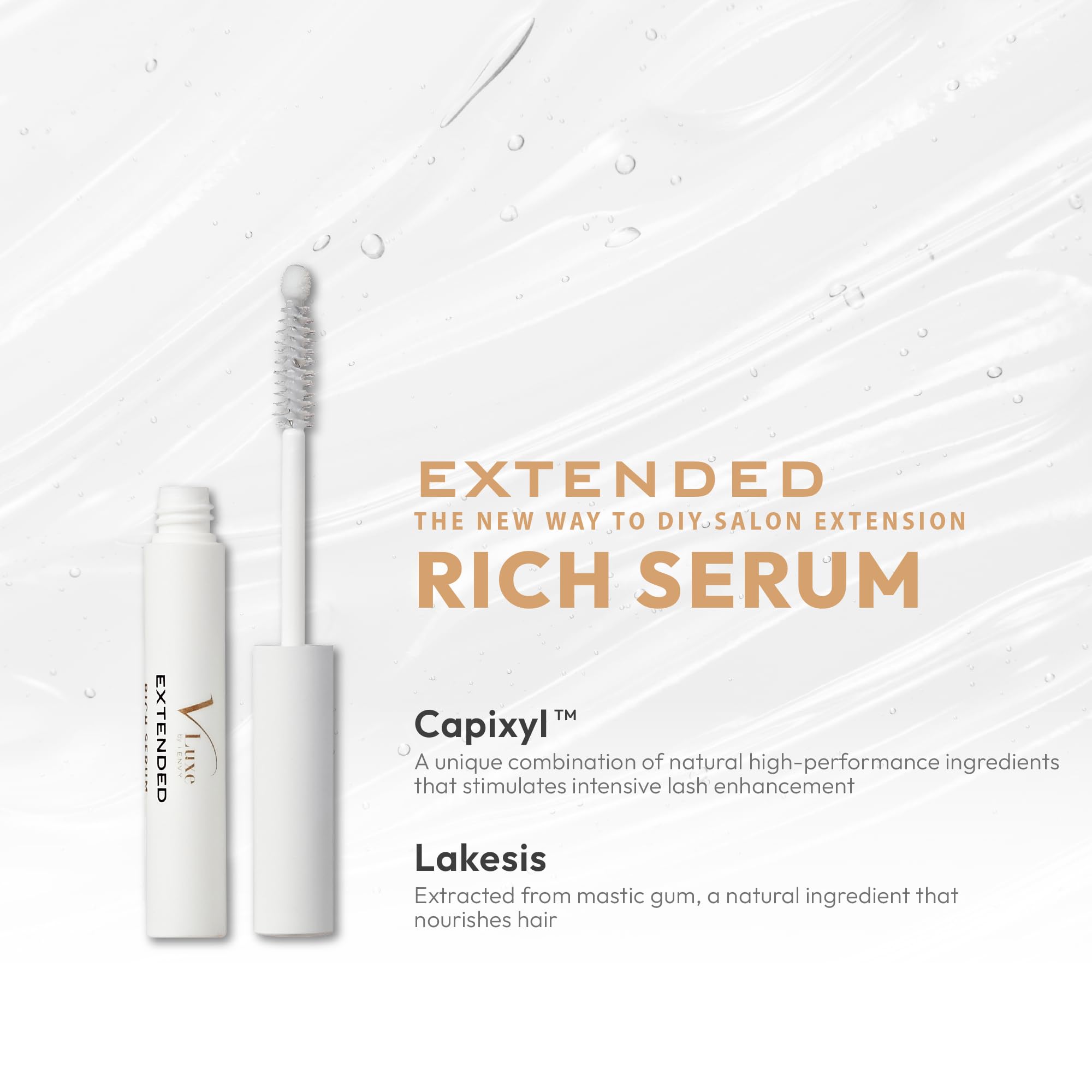 i•ENVY Extended Intensive Eyelash Serum – Rich Formula for Thicker, Fuller Lashes