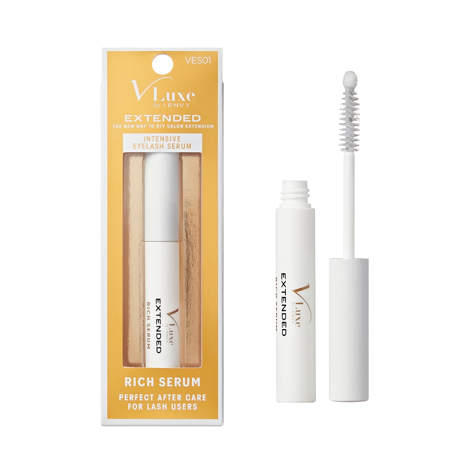 i•ENVY Extended Intensive Eyelash Serum – Rich Formula for Thicker, Fuller Lashes