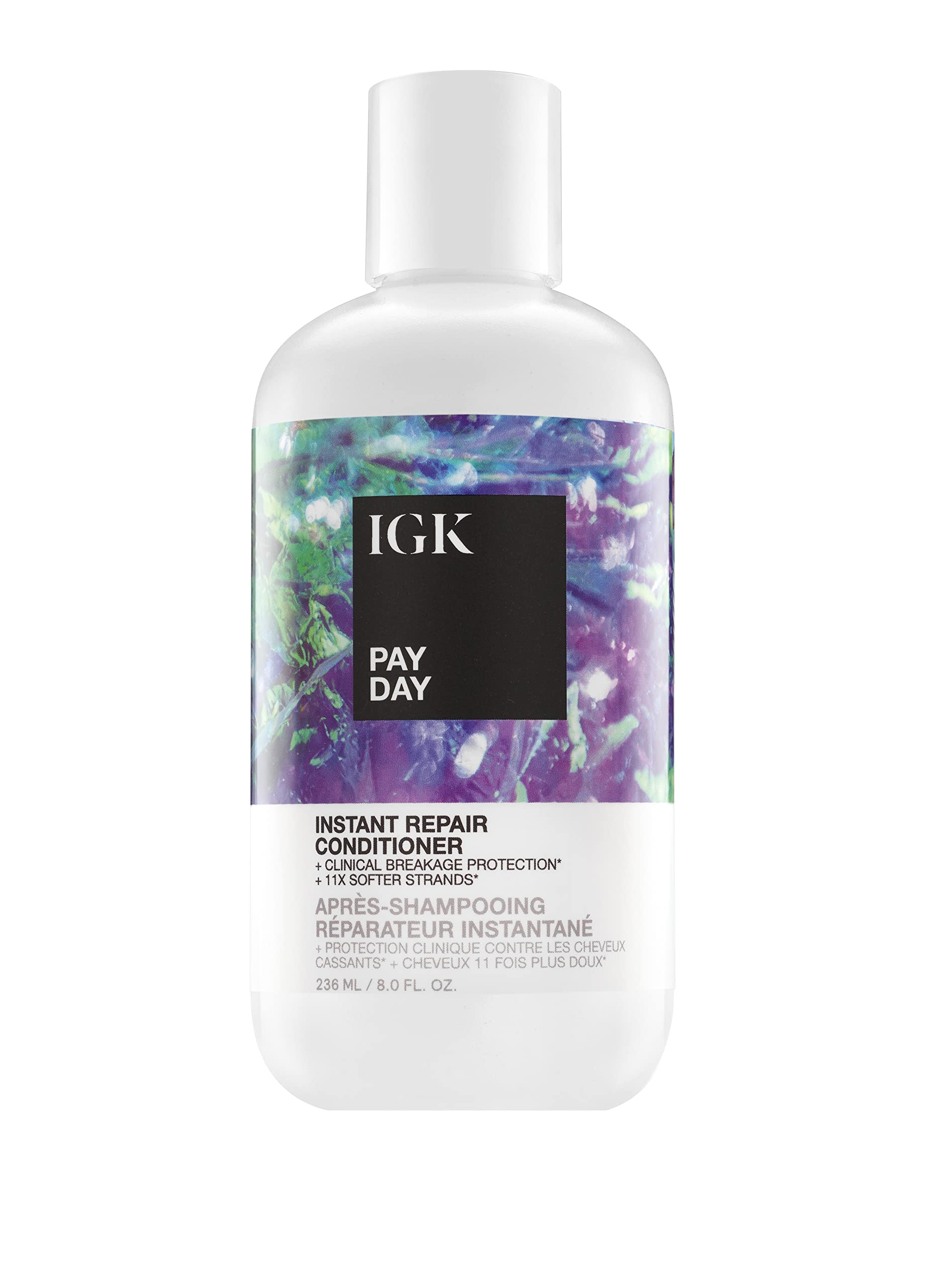 IGK PAY DAY Instant Repair Conditioner | Bond-Building, Vegan & Cruelty-Free | 8 Oz