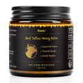 IIIMEIDU Tallow and Honey Balm – Grass-Fed Beef Tallow & Raw Wild Honey Moisturizer for Face & Body, 4.2 oz