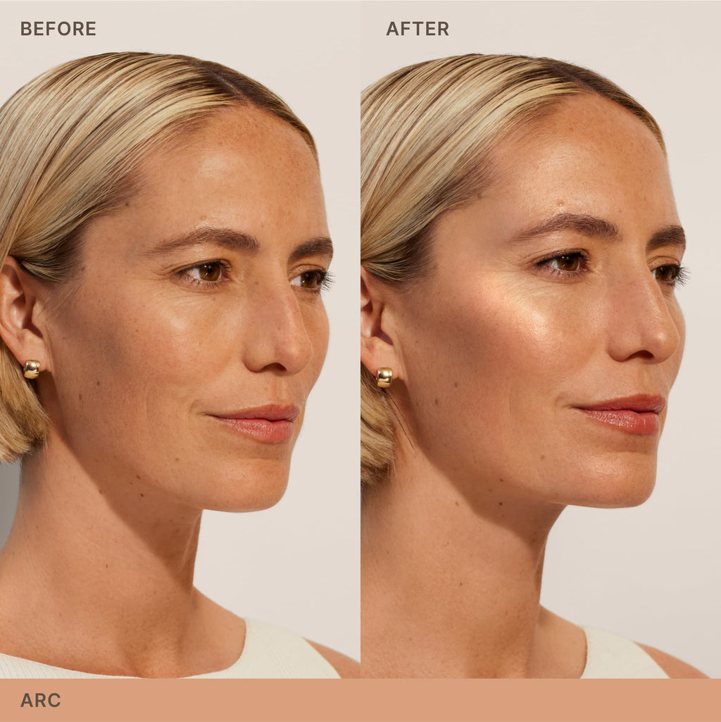 ILIA Lightshift Cream Highlighter Arc Peachy Gold | Non-Comedogenic, Vegan & Cruelty-Free