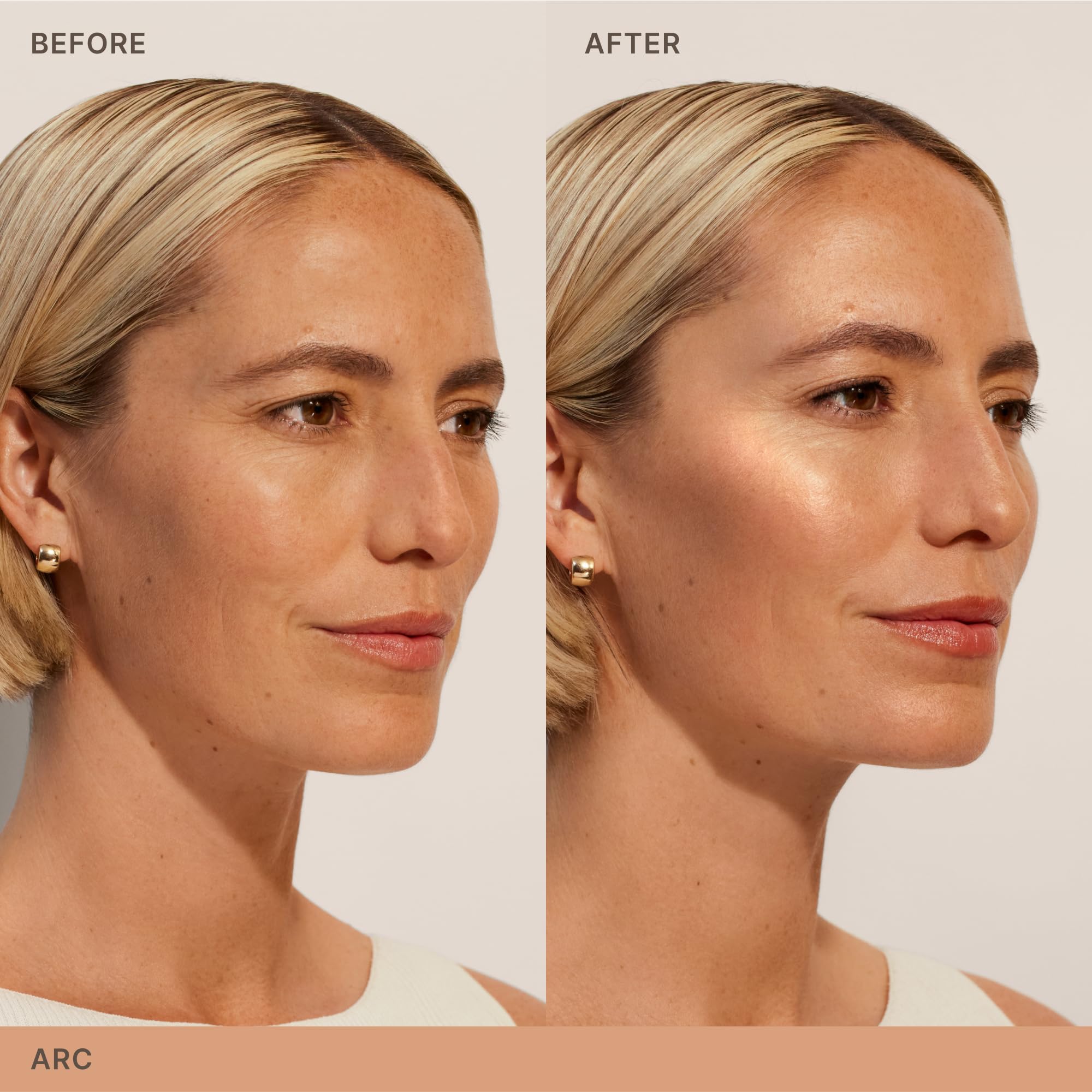 ILIA Lightshift Cream Highlighter Arc Peachy Gold | Non-Comedogenic, Vegan & Cruelty-Free