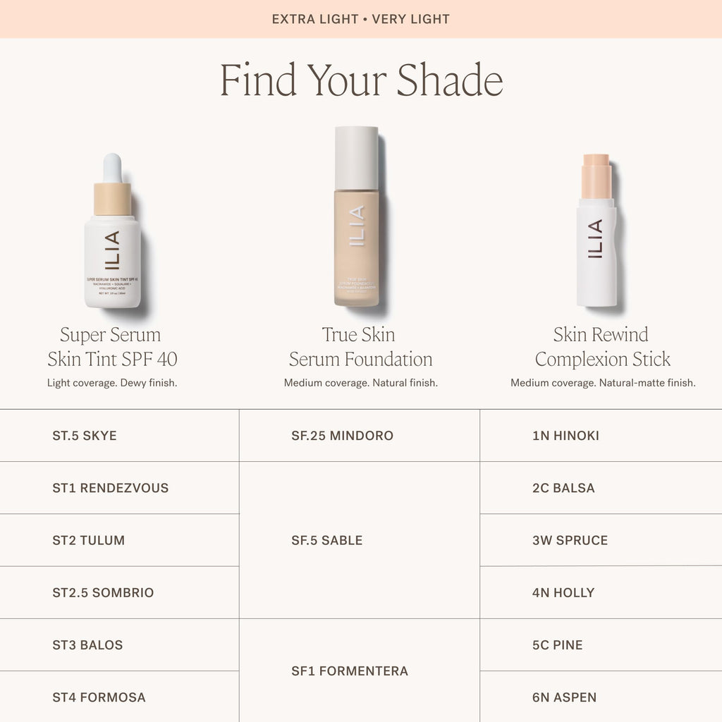 ILIA Skin Rewind Complexion Stick – 6N Aspen | Foundation, Concealer & Skincare | Vegan, Non-Toxic