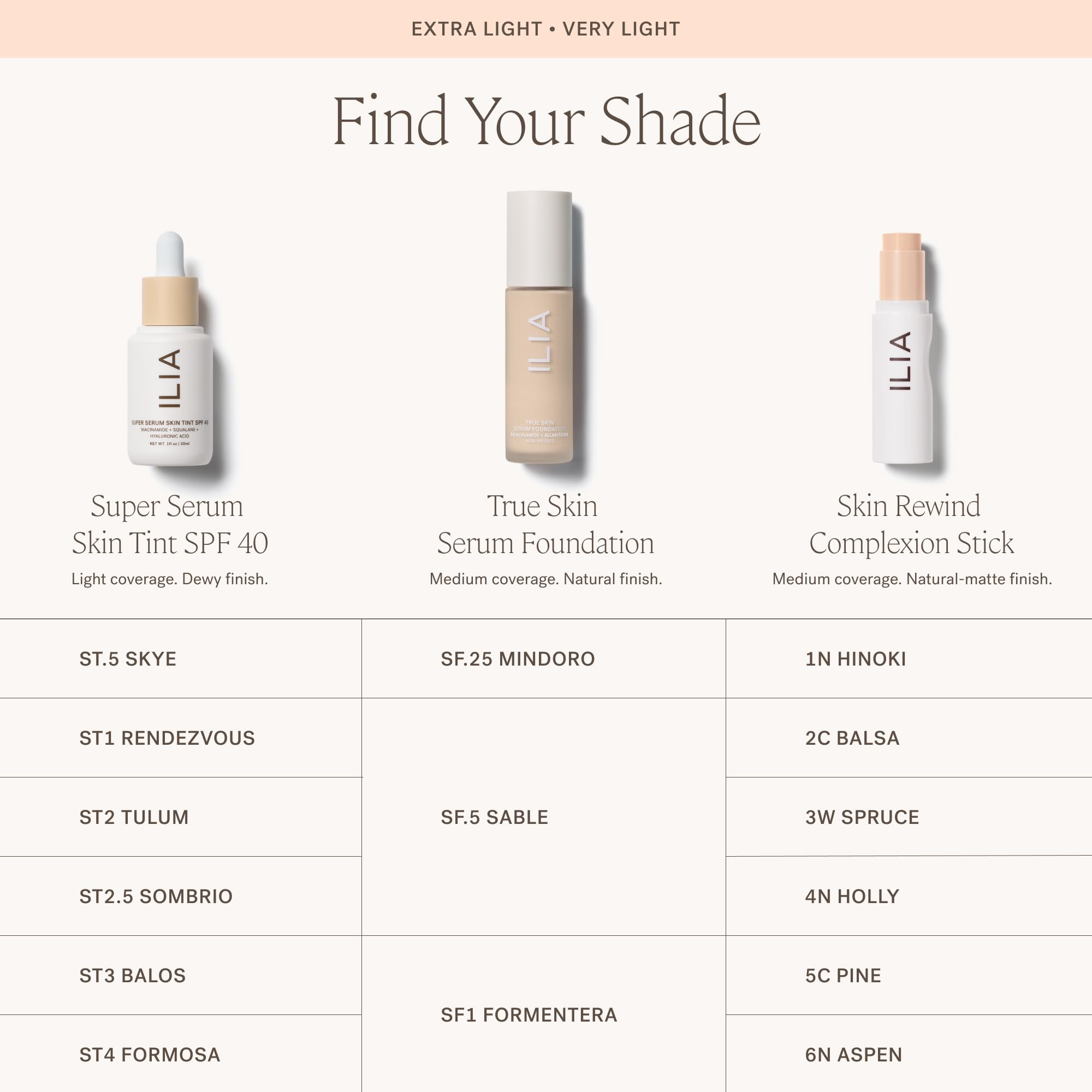 ILIA Skin Rewind Complexion Stick — All-in-One Foundation & Skincare (1N Hinoki)