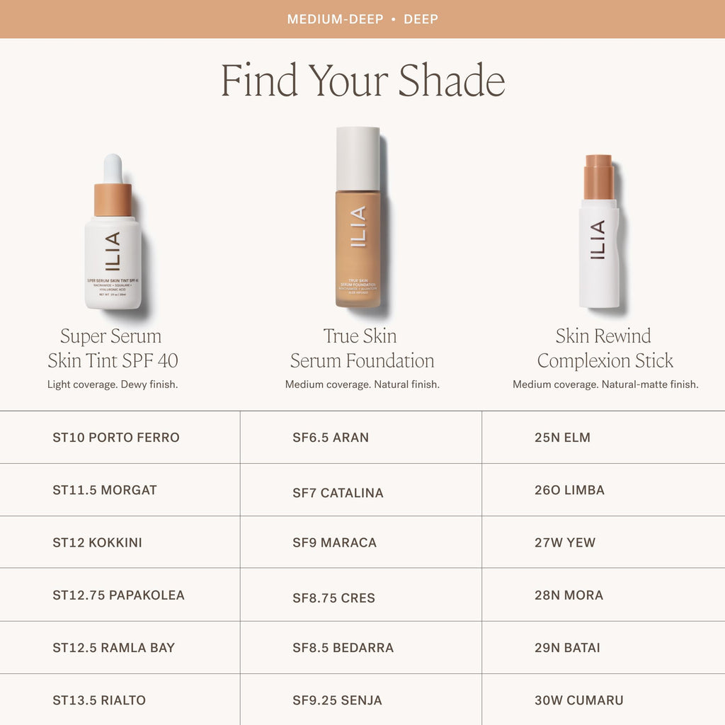 ILIA Skin Rewind Complexion Stick – Foundation + Concealer + Skincare in Shade 25N Elm