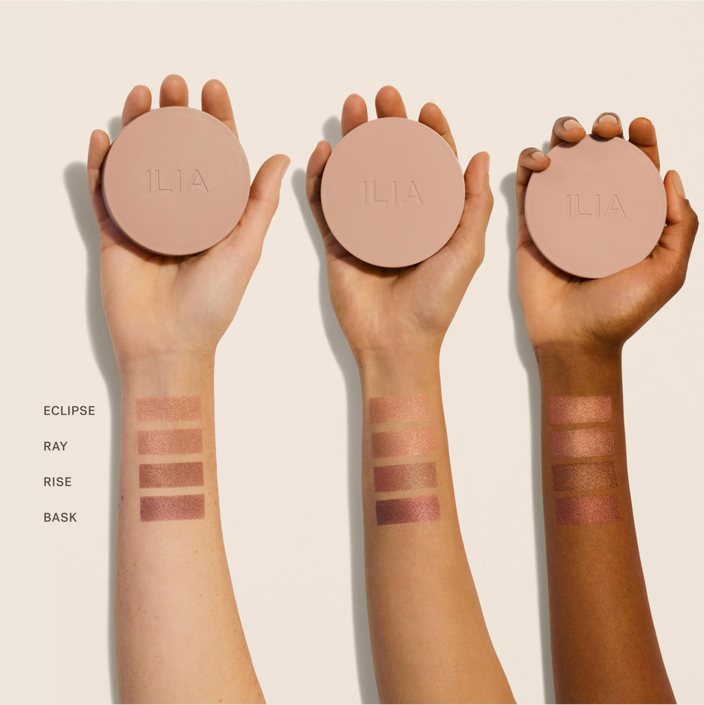 ILIA Sunshift Cream Bronzer Ray – Warm Golden Bronze | Non-Comedogenic, Long-Lasting, Vegan