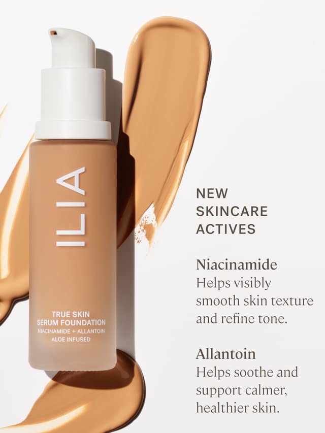 ILIA True Skin Serum Foundation | Buildable Coverage, Weightless Feel, Vegan & Cruelty-Free
