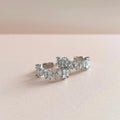 Mila Silver Tone Multi Jewelled Ring