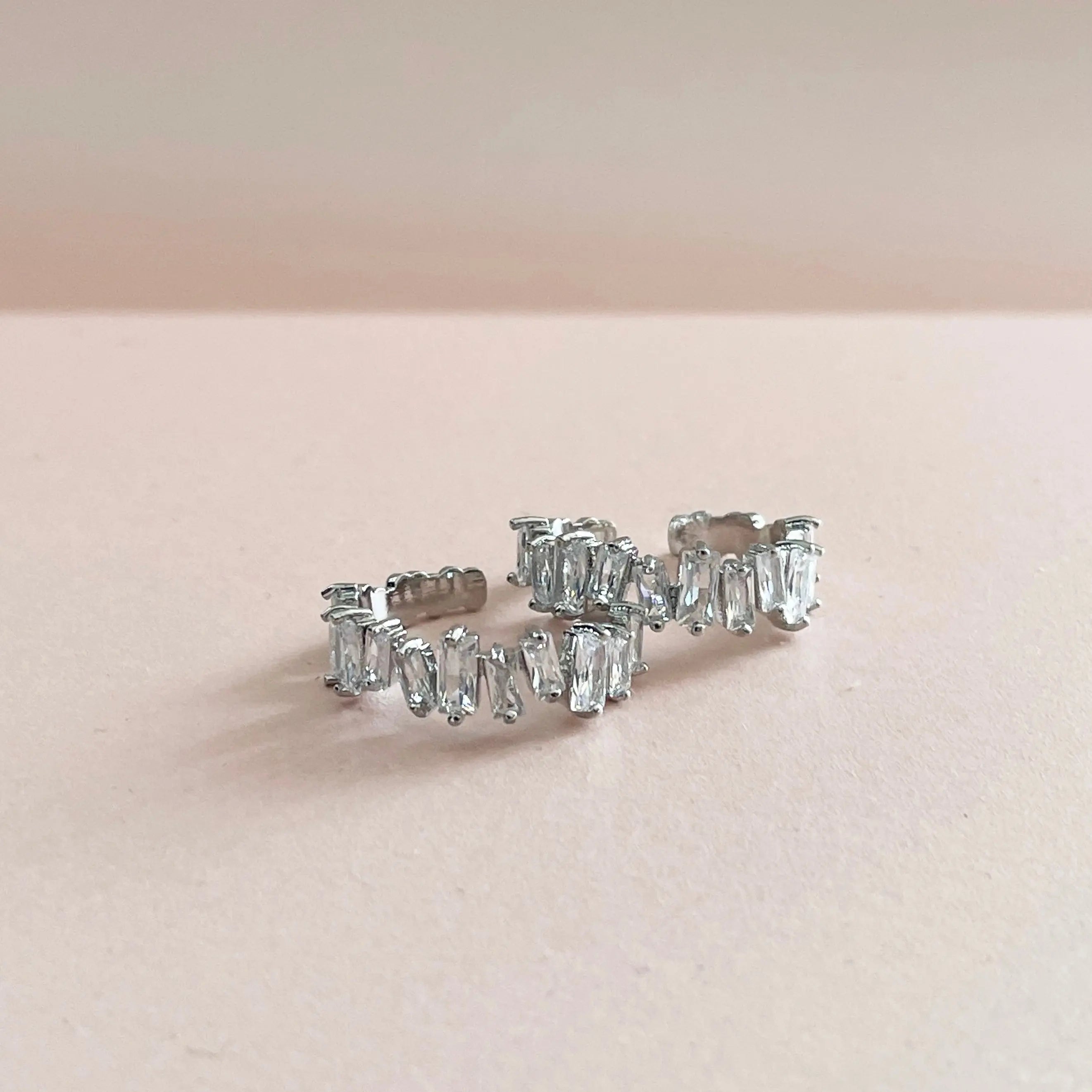 Mila Silver Tone Multi Jewelled Ring
