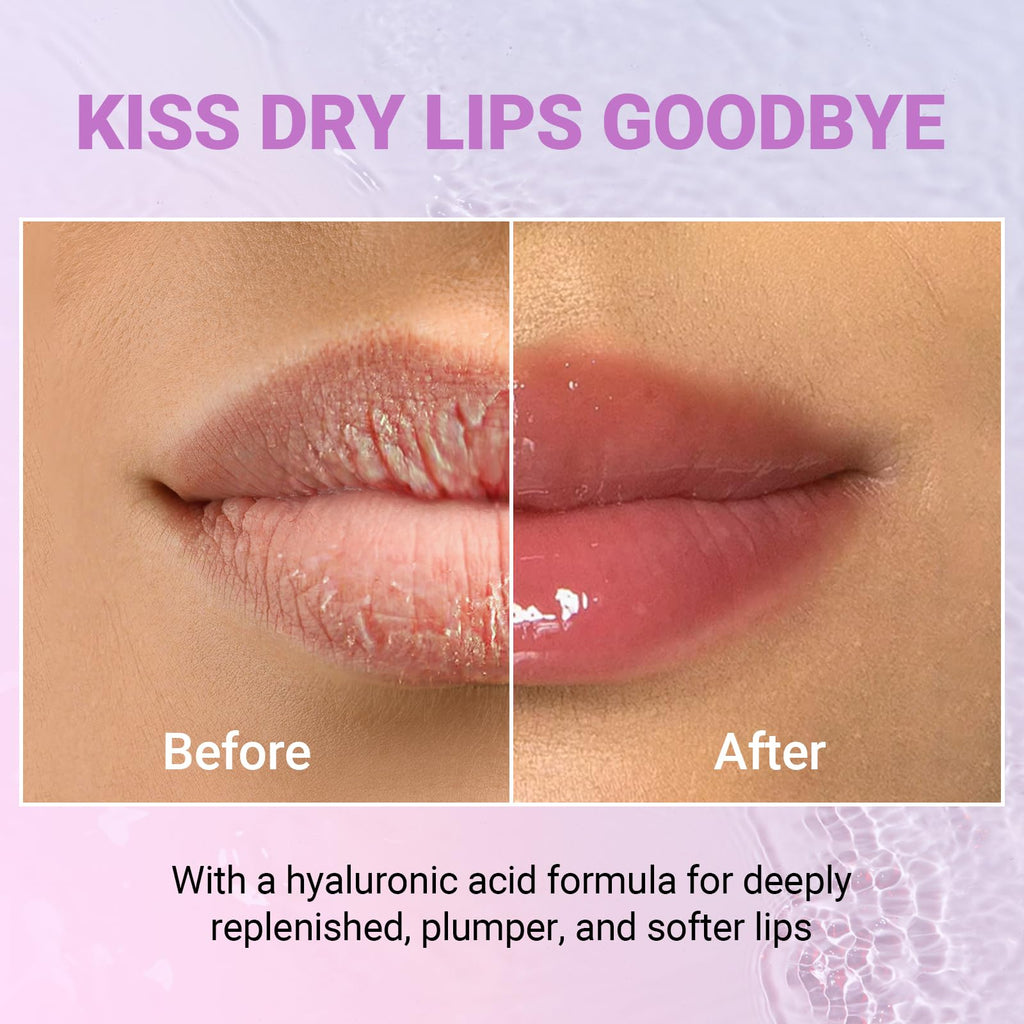 iMethod Lip Mask Overnight - Grape Lip Sleeping Mask with Hyaluronic Acid for Deep Hydration