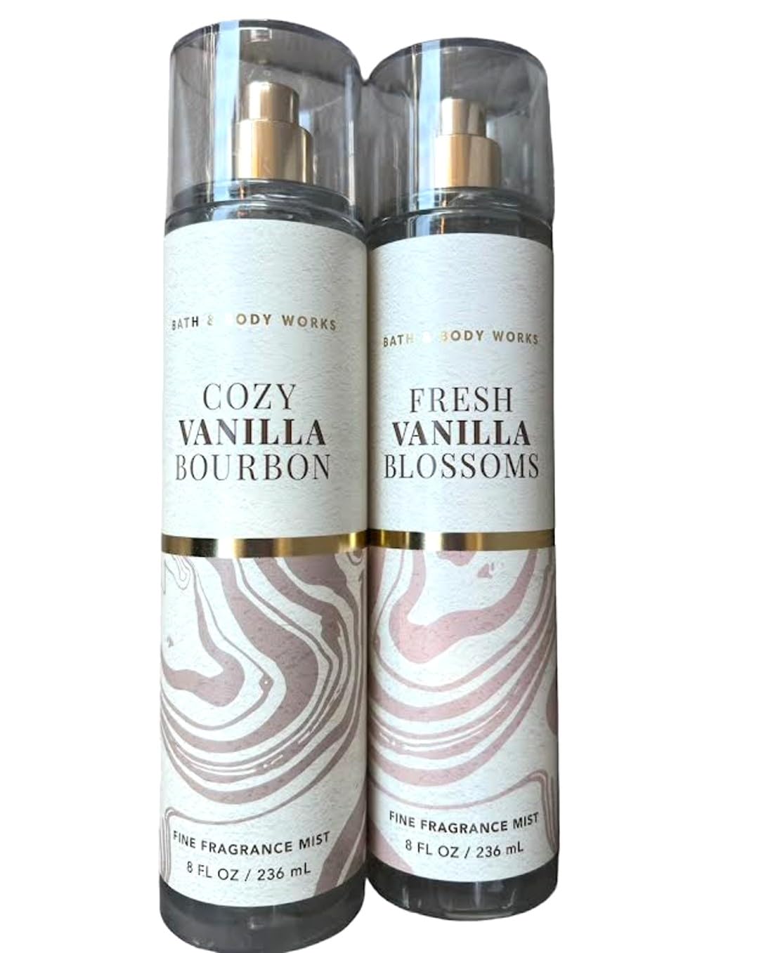 In Fashion Design Bath & Body Lotion + Perfume Mist Set – Vanilla Mists, Bourbon & Blossom (2 pc)