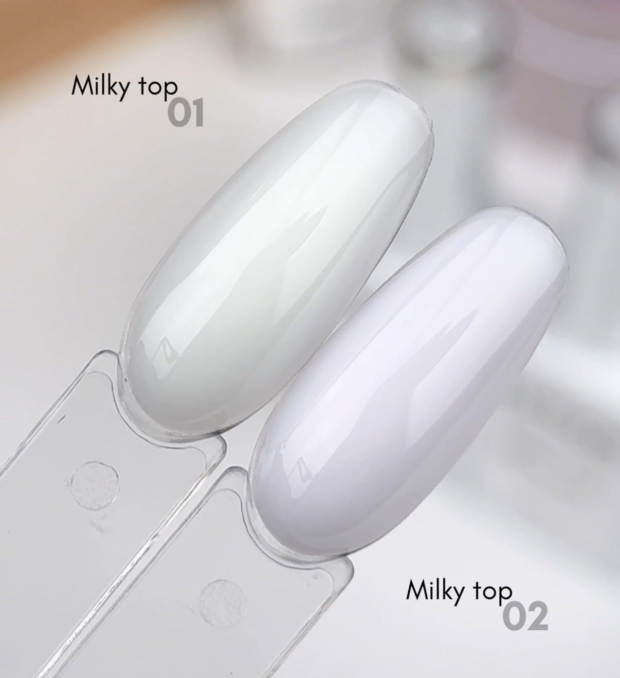 IN.HYPE Gel Cover Top Coat UV/LED Cured – Cool Milky Camouflage Finish