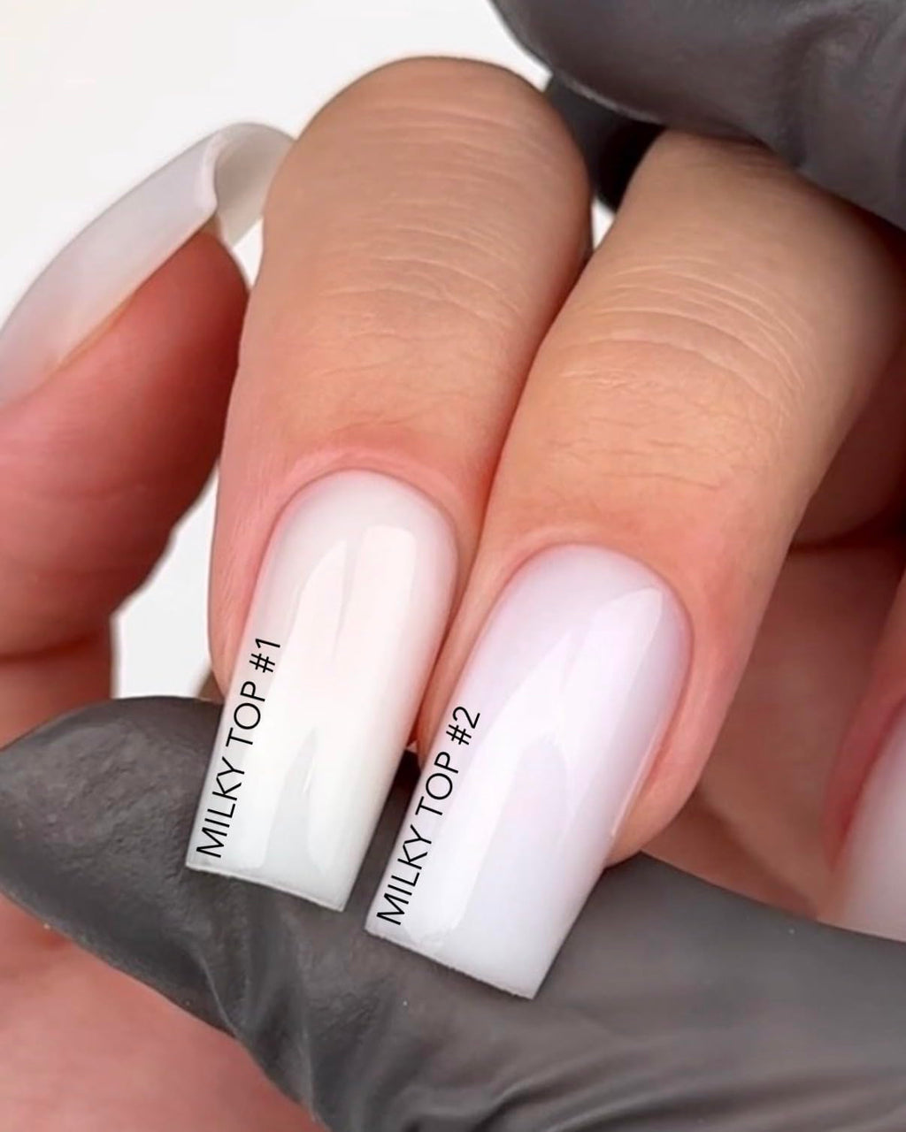 IN.HYPE Gel Cover Top Coat UV/LED Cured – Cool Milky Camouflage Finish