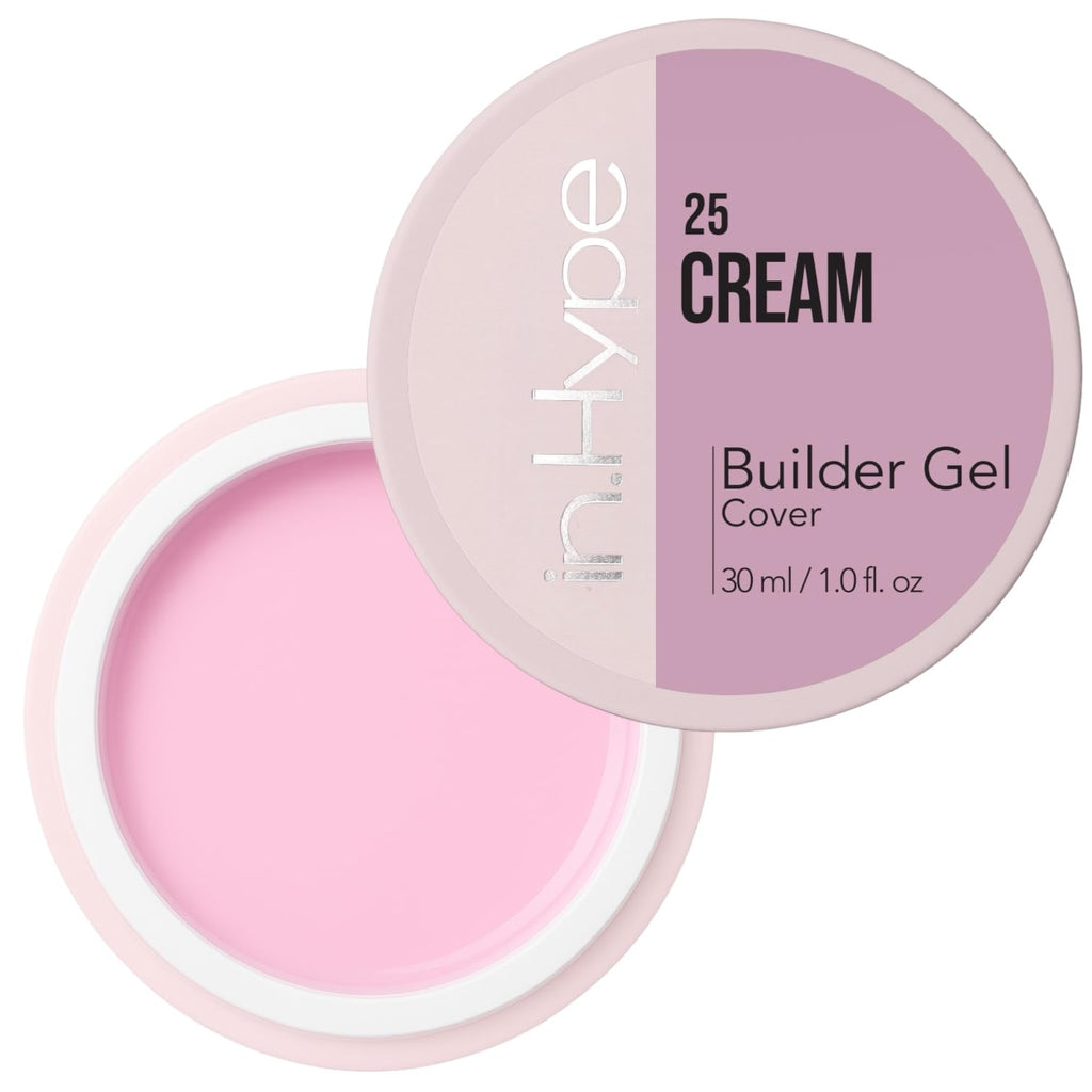 IN.HYPE UV/LED Camouflage Builder Gel Cream #25 – Nail Extensions, Overlays & Strengthening