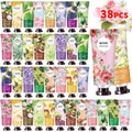 INALIER 38-Pack Hand Cream Gift Set – Mini Travel-Size Moisturizers for Dry Hands