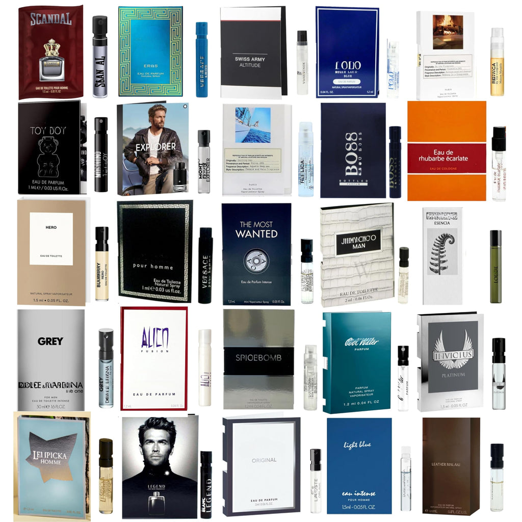 Infinite Scents Cologne Sampler Pack for Men — 12 Designer Fragrances