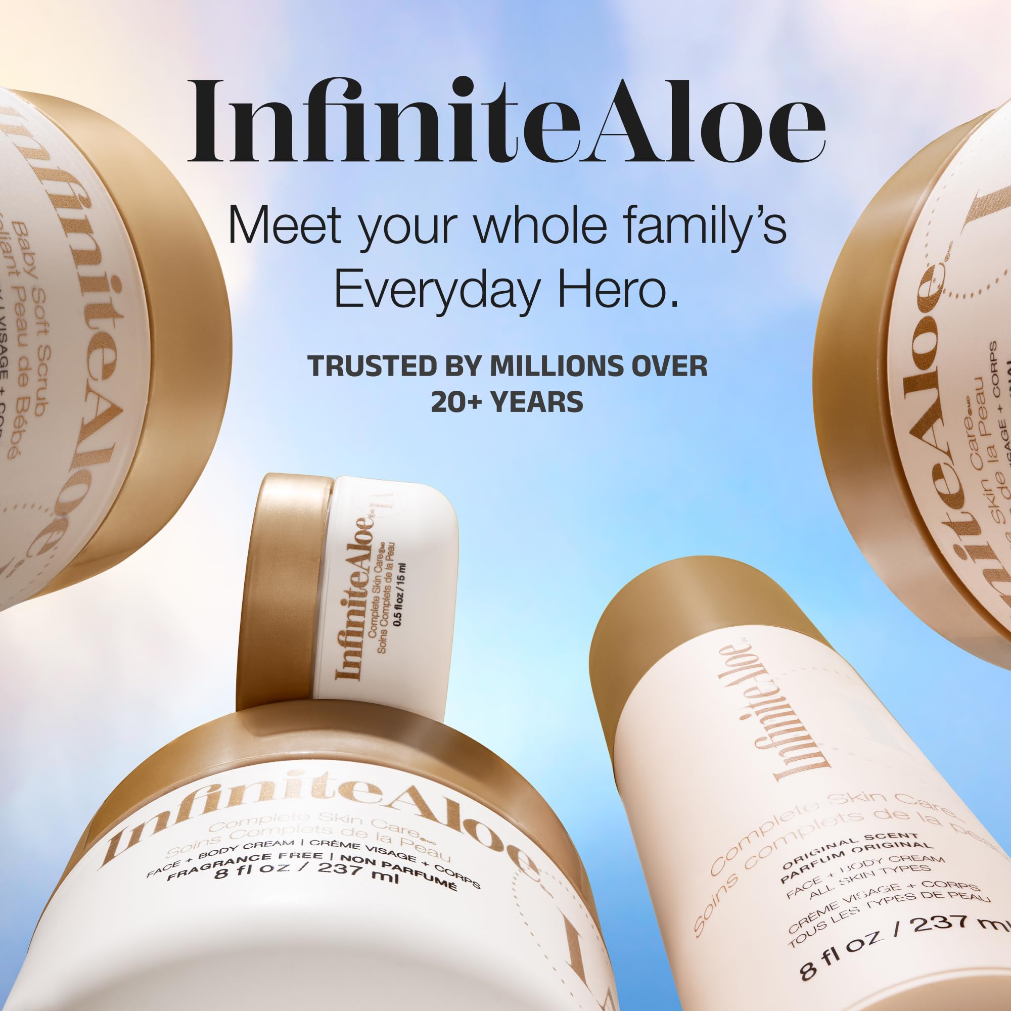 InfiniteAloe reparneu Gold Anti-Aging Formula – Neck Firming, Face Tightening