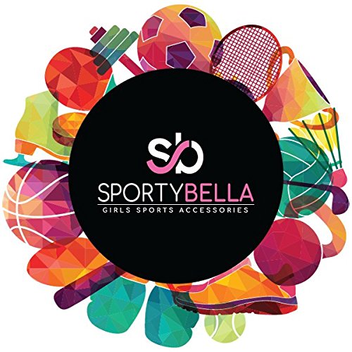 Infinity Collection: Multi-Colored No-Crease Tennis Hair Ties with Tennis Racket Design (8 pcs) – SPORTYBELLA Pack of 2