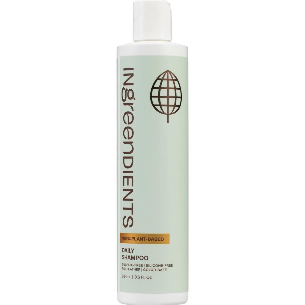 Ingreendients Natural Shampoo — Sulfate Free, Color Safe, Organic Plant-Derived Formula