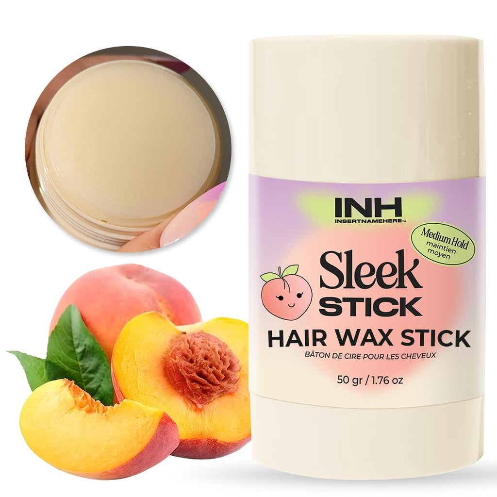 INH Hair Wax Sleek Stick – Vegan Hair Wax Roller for Tame Flyaways & Frizz | 1.76 oz