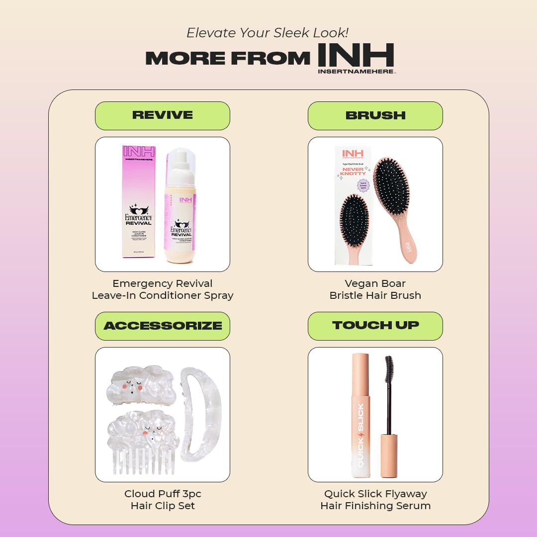 INH Hair Wax Sleek Stick – Vegan Hair Wax Roller for Tame Flyaways & Frizz | 1.76 oz