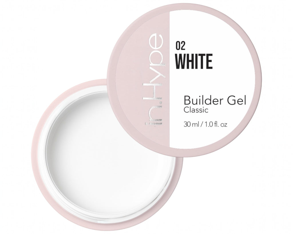 IN.HYPE Camouflage Builder Gel Extra White – Nail Extensions & Strengthening