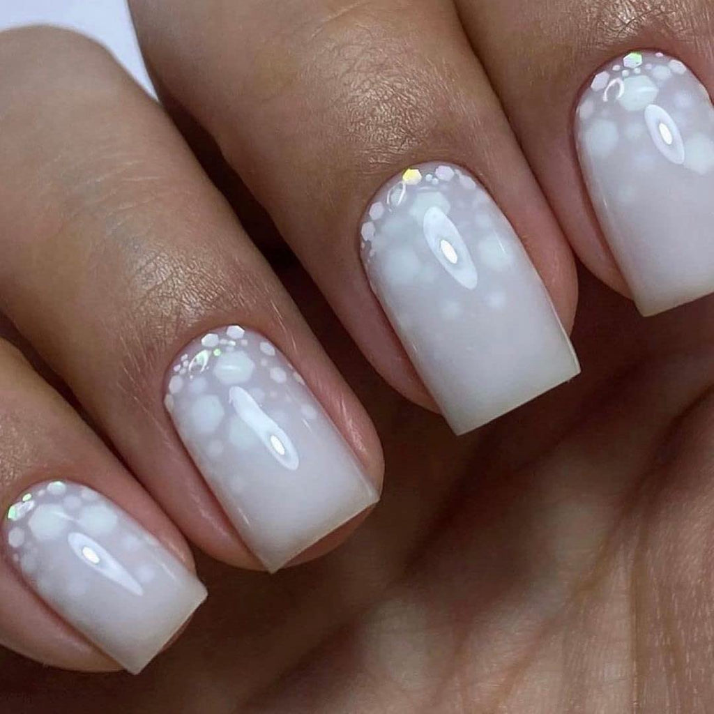 IN.HYPE Gel Cover Top Coat UV/LED Cured Milky #1 – Camouflage Gel Overlay for Flawless Nail Look