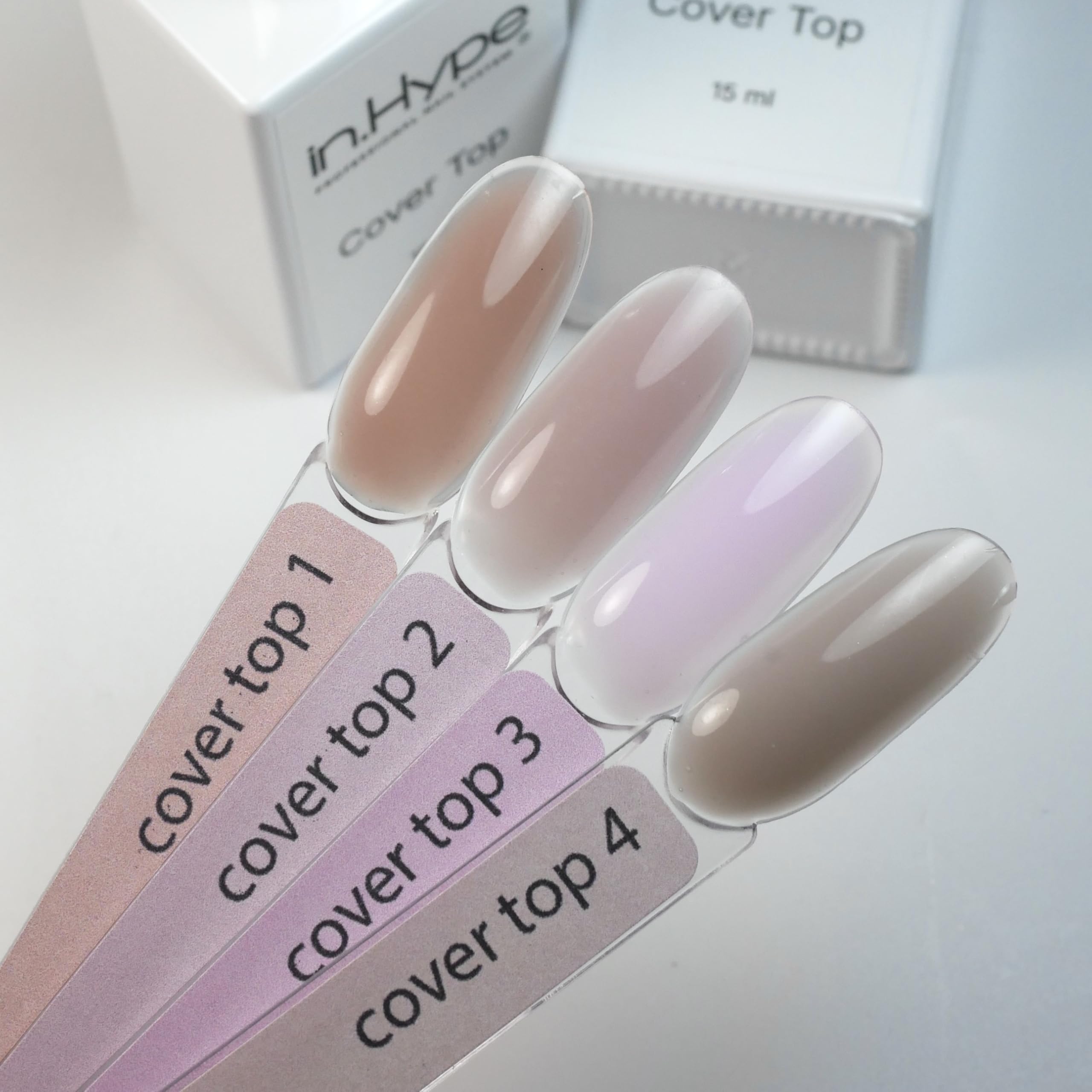 IN.HYPE Gel Top Coat Nude 3 – UV/LED Cured Gel Finish