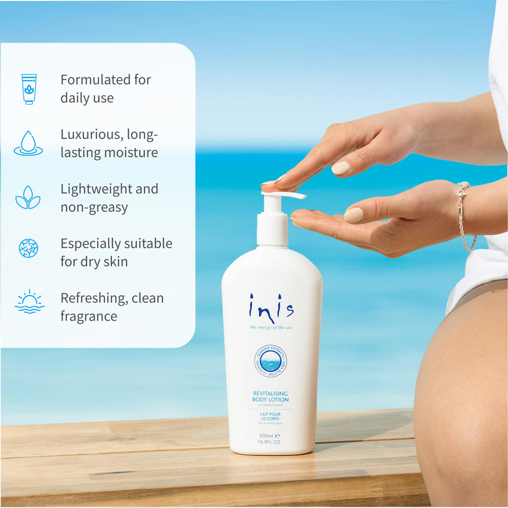 Inis the Energy of the Sea Revitalizing Body Lotion – 16.9 Fl Oz