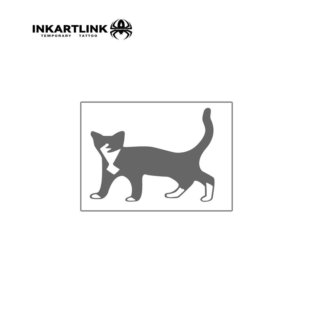 INKARTLINK Semi-Permanent Tattoos – 3 Sheets of Small Dog Designs, Waterproof & Realistic